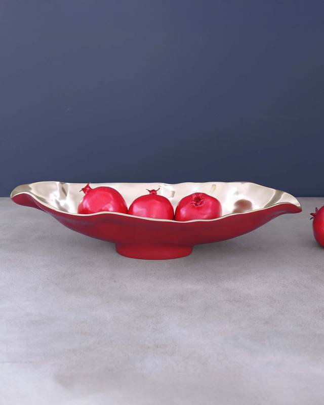 THANNI Maia Medium Oval Bowl